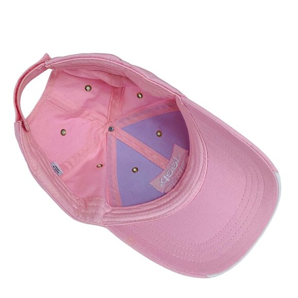 Jeep Pink Embroidered Baseball Cap Adjustable  Love Heart Iconic Utility Car SUV - Picture 6 of 9